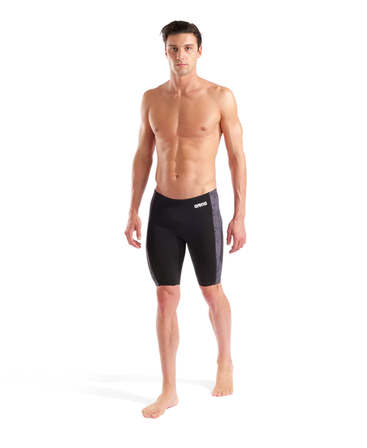 Arena Heren Snakeskin Swim Jammer black/team-black