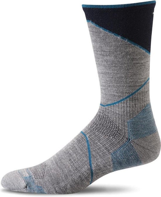Sockwell Ascend Crew II Heren Wandelsokken Klasse 1 Grey
