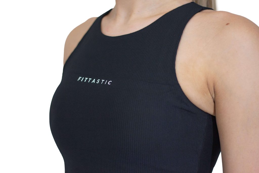 Fittastic no sleeve backless top