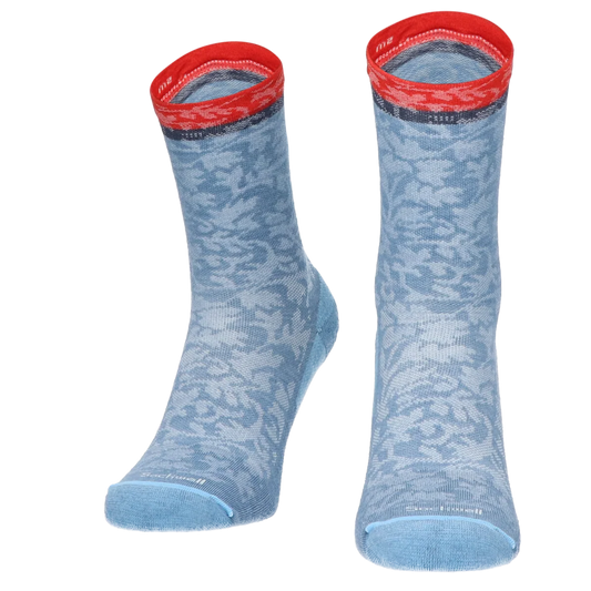 Sockwell Plantar Cush Crew Dames Hielspoor Sokken Klasse 2 Bluestone