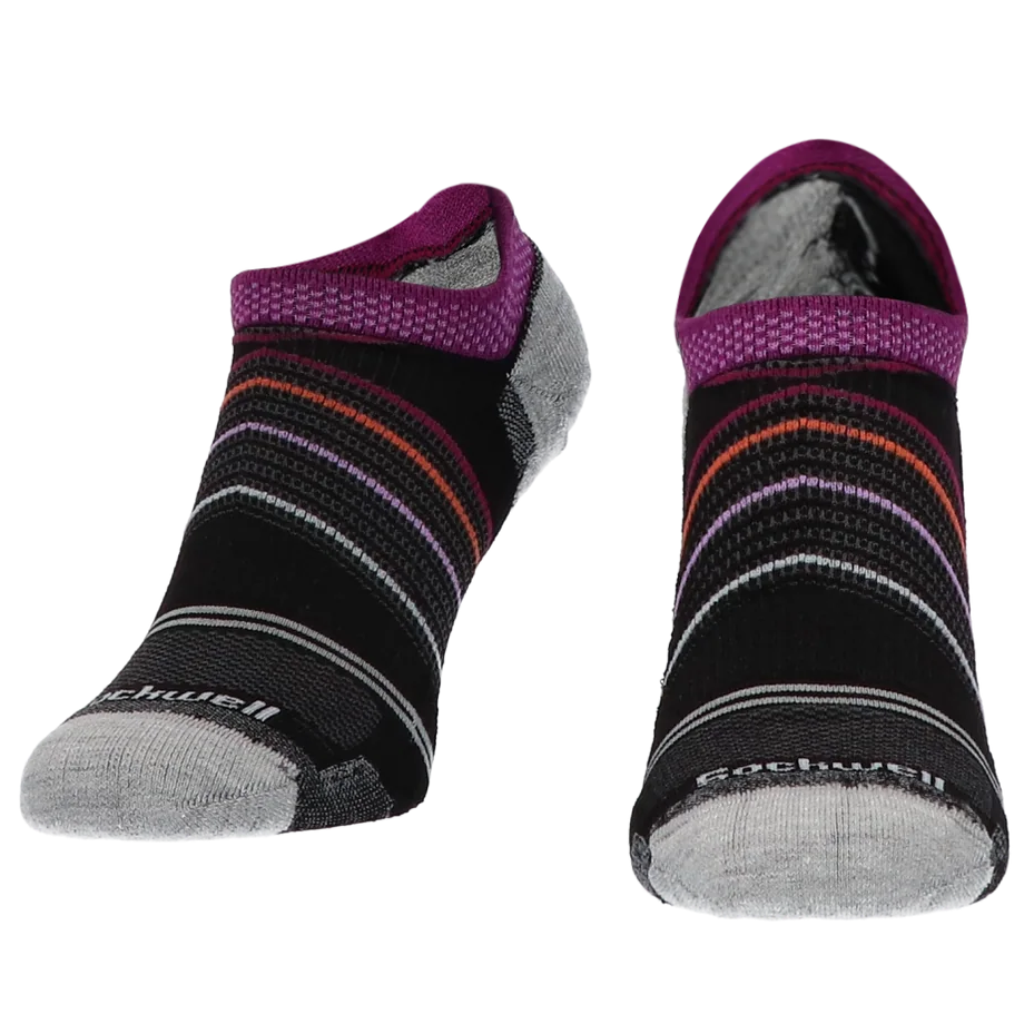 Sockwell Pacer Micro Dames Sportsokken Klasse 2 Black