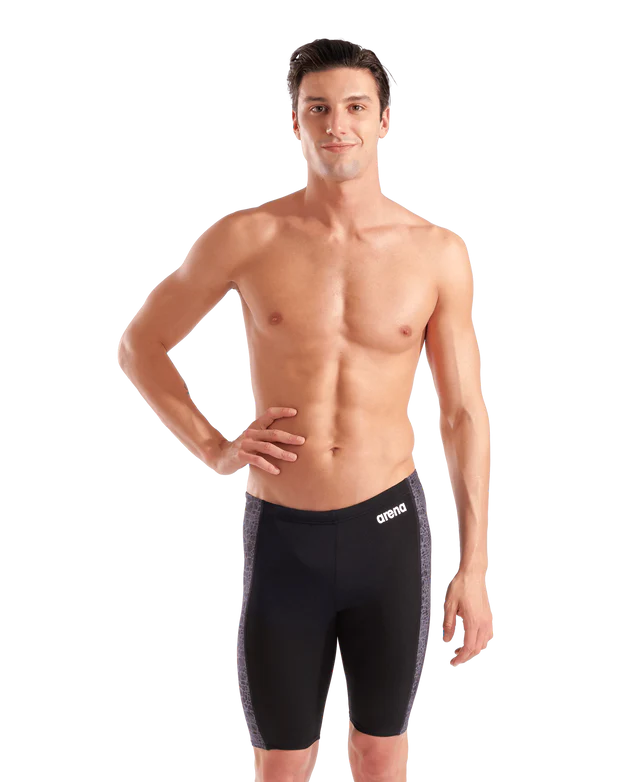 Arena Heren Snakeskin Swim Jammer black/team-black