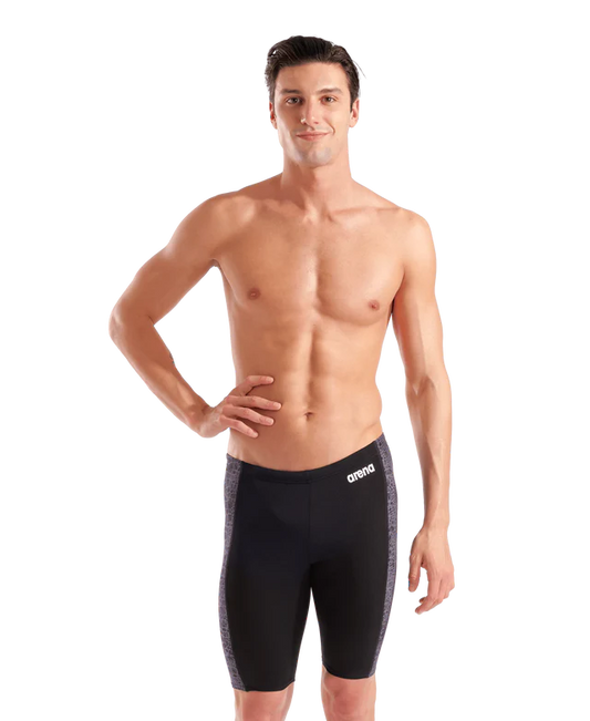 Arena Heren Snakeskin Swim Jammer black/team-black