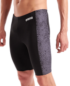 Arena Heren Snakeskin Swim Jammer black/team-black