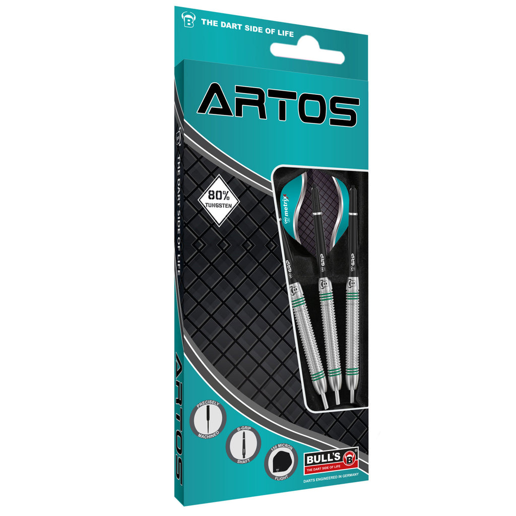 BULL'S Artos AR1 Steeldart, Mint 80% Tungsten
