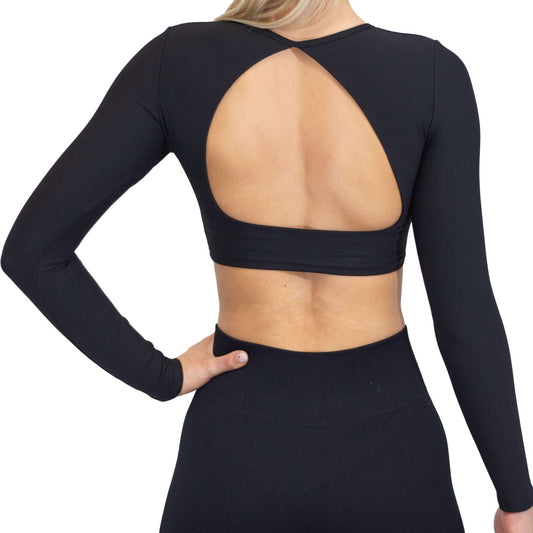 Fittastic Longsleeve backless top