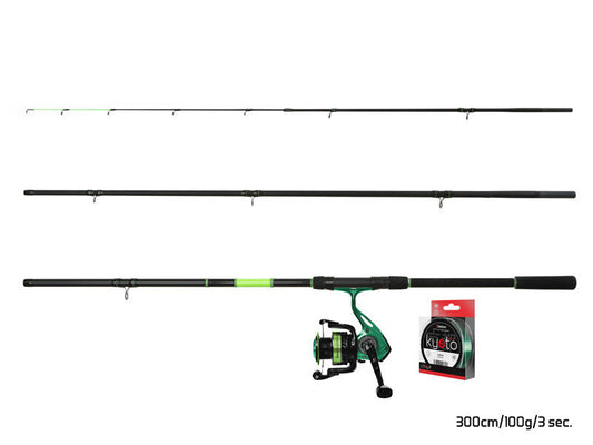 Delphin feederset greenfeed 3,00 meter Set