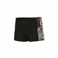 Arena Jongens Lit Logo Swim Short black/multi