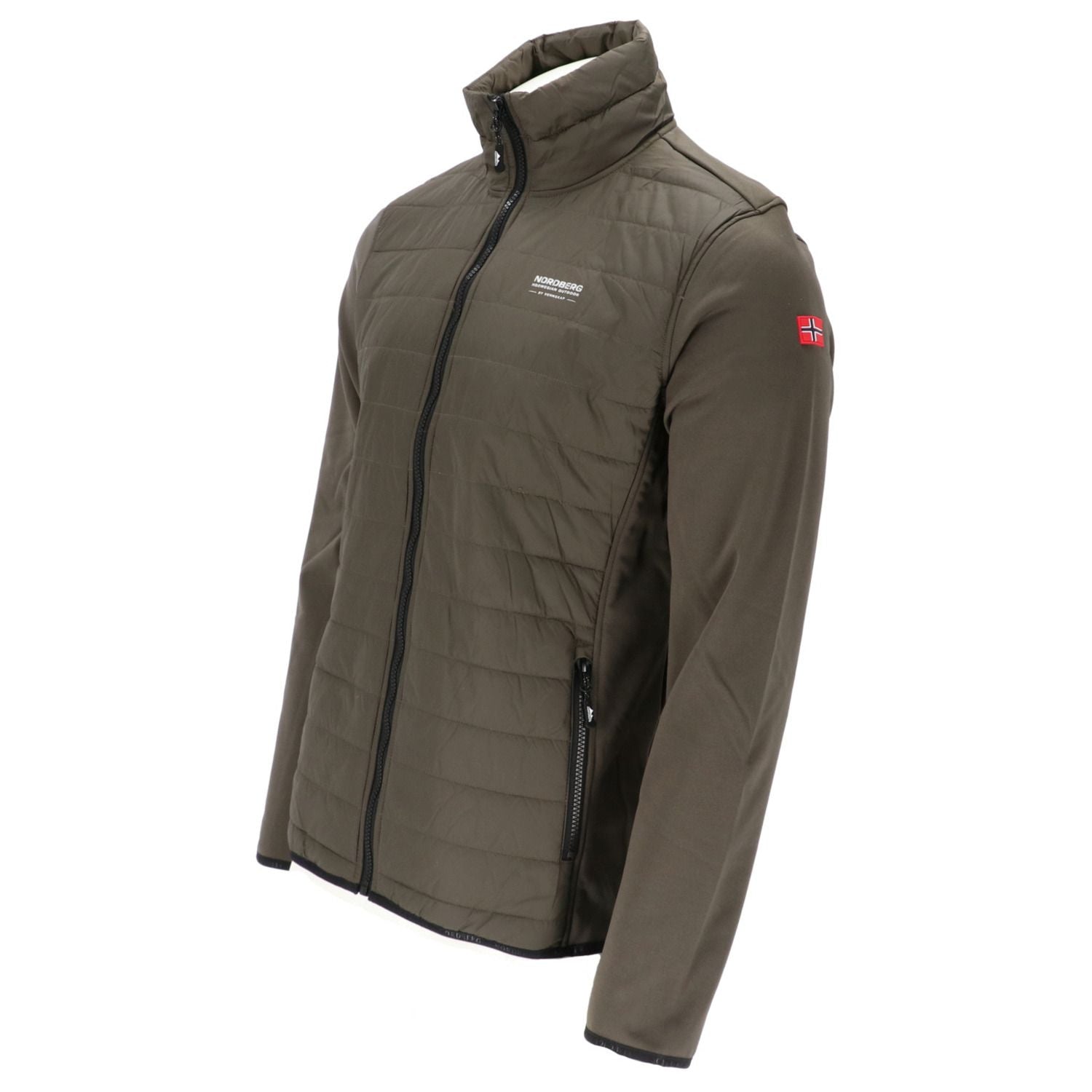 Nordberg Tarik knitted and woven jacket.