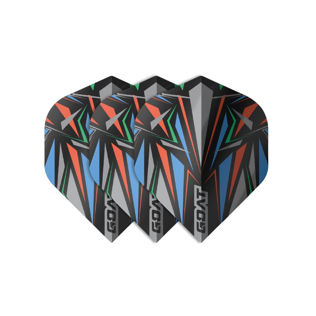 GOAT Athlete Black NO2 - Dart Flights