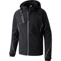 Erima Function Softshell Jas Heren - Zwart / Antraciet
