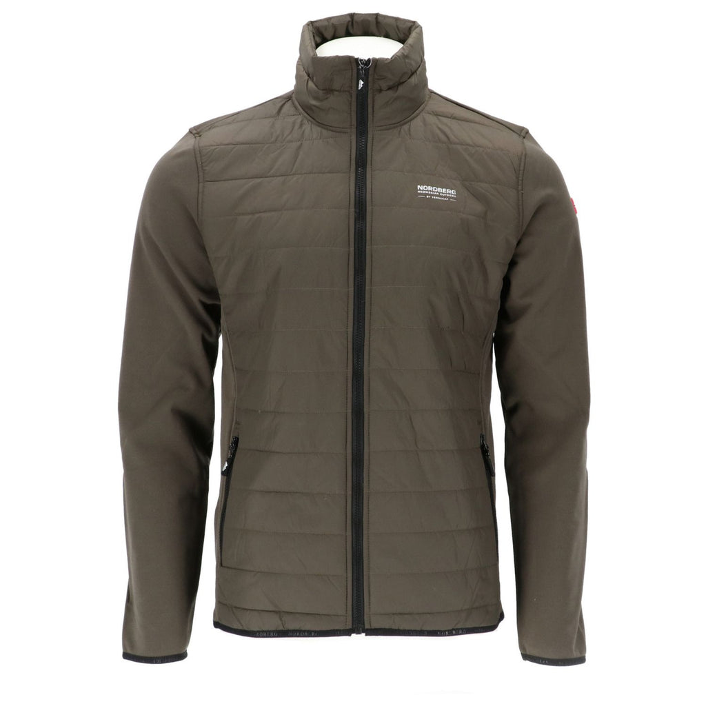 Nordberg Tarik knitted and woven jacket.