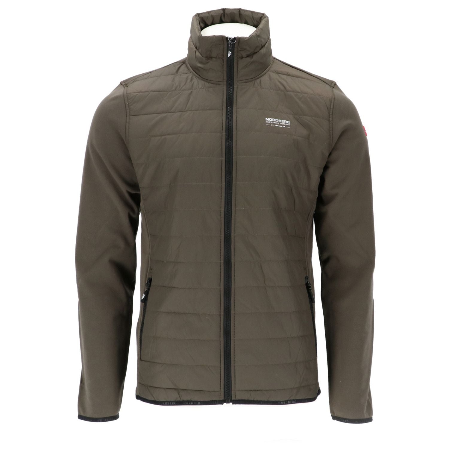 Nordberg Tarik knitted and woven jacket.