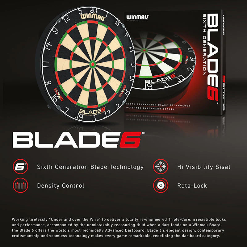 Winmau blade 6 dartbord