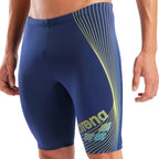 Arena Jongens Design Swim Jammer navy/yellow-star/water