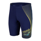 Arena Jongens Design Swim Jammer navy/yellow-star/water