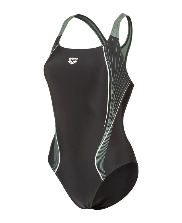 Arena Dames Swimsuit Control Pro Back B black/sage