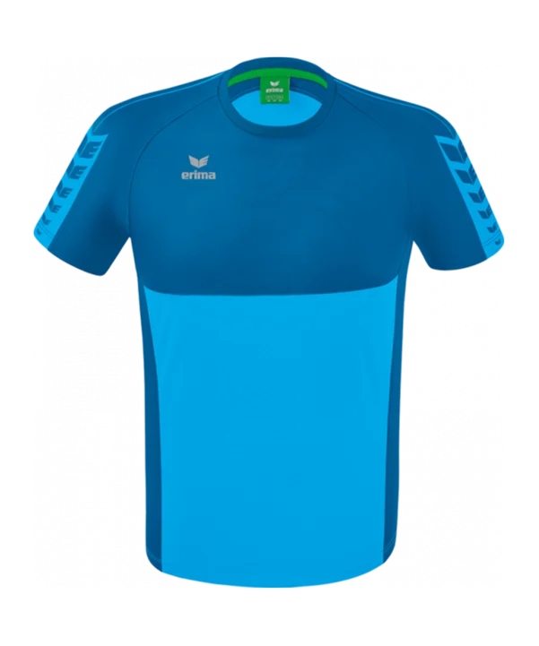 Erima Six Wings T-shirt 1082205 Curacao back voor
