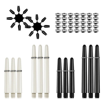Mission Darts Accessoire Kit - 90 Stuks - Flights, Shafts - Stalen Punt
