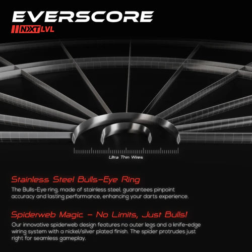 GOAT Everscore NXT LVL - Professioneel Dartbord