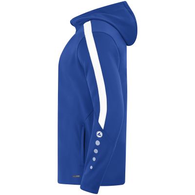 Jako Power vest met kap blauw
