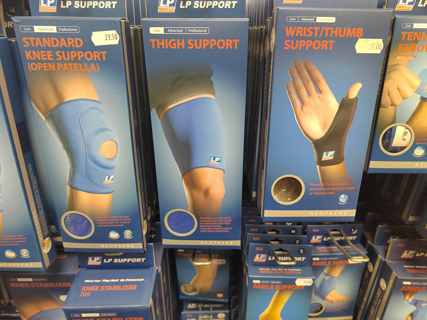 LP support sport braces en bandages