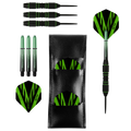 XQ Max black coated 23 grams brass darts set