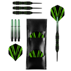 XQ Max black coated 23 grams brass darts set