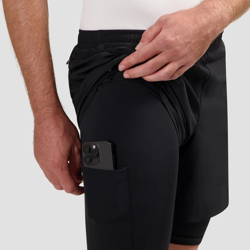Rogelli Essential 2-in-1 Hardloopshort Heren