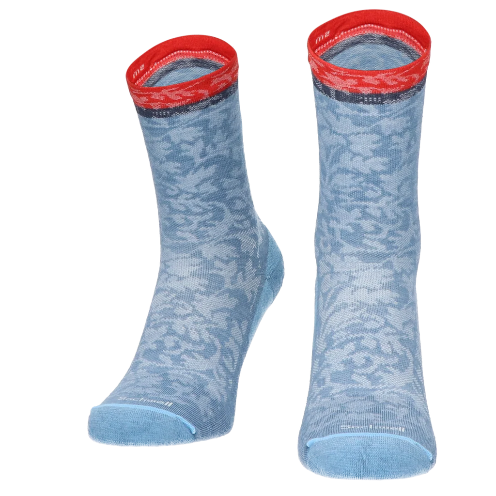 Sockwell Plantar Cush Crew Dames Hielspoor Sokken Klasse 2 Bluestone