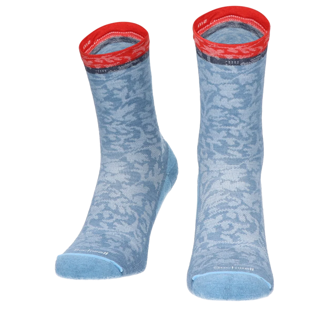 Sockwell Plantar Cush Crew Dames Hielspoor Sokken Klasse 2 Bluestone