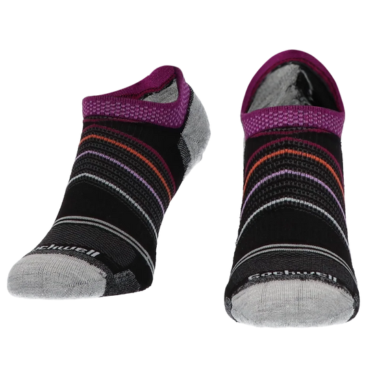 Sockwell Pacer Micro Dames Sportsokken Klasse 2 Black