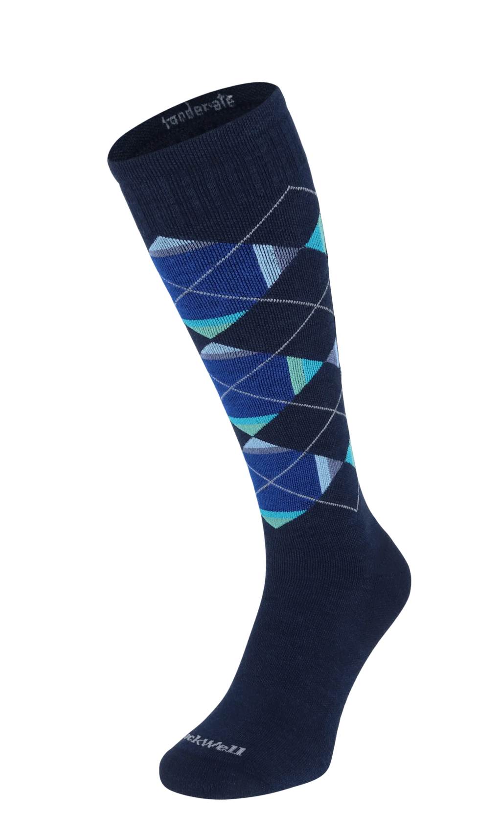 Sockwell Prism Argyle Heren Compressiekousen Klasse 1 Navy