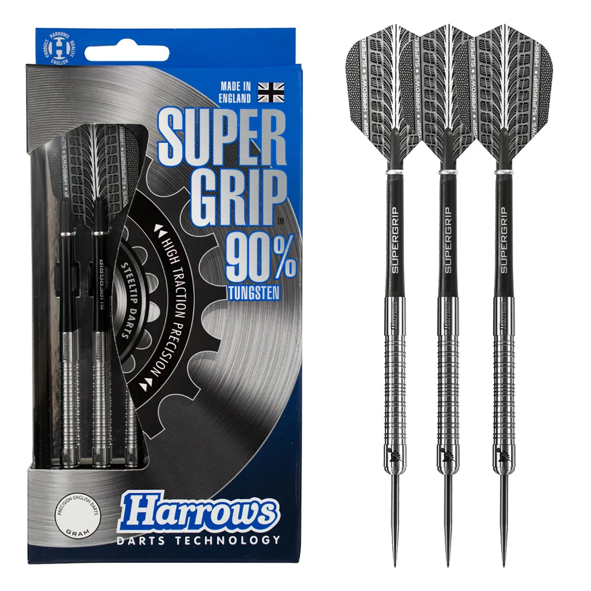 Harrows Supergrip 90% Steel Tip