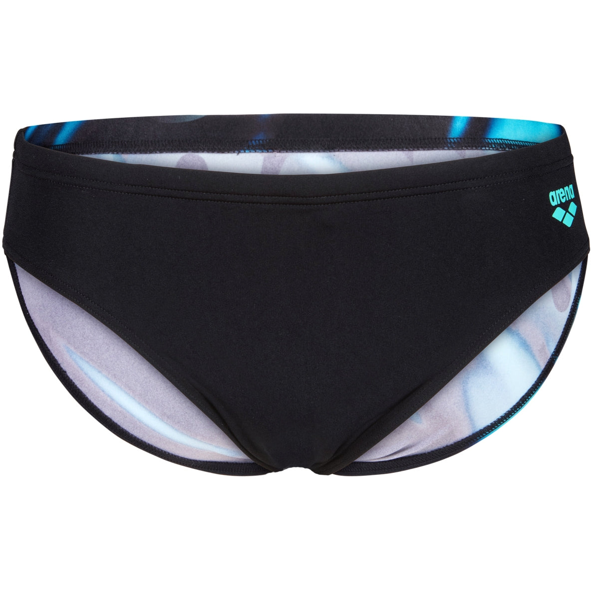 Arena Heren Placement Swim Briefs black/black-multi