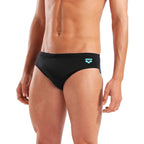 Arena Heren Placement Swim Briefs black/black-multi