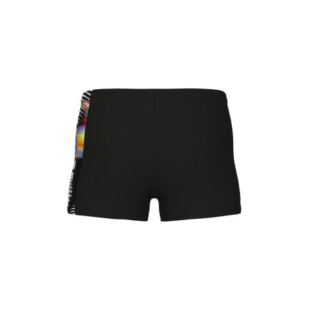 Arena Jongens Lit Logo Swim Short black/multi
