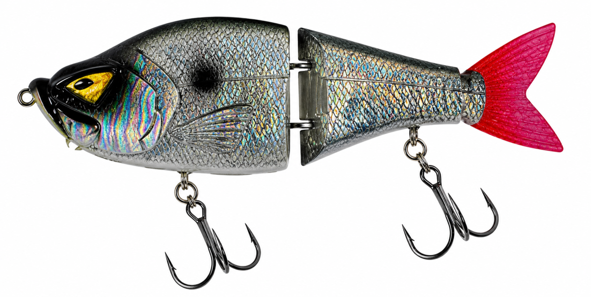 LFT Big Evil Angry Swimbait 13cm. 50gr. Sinking. Silver Shad