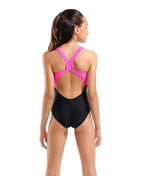 Girls' Swimsuit arena Lit Logo