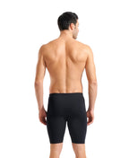 Arena Distortion Swim Jammer Black-White