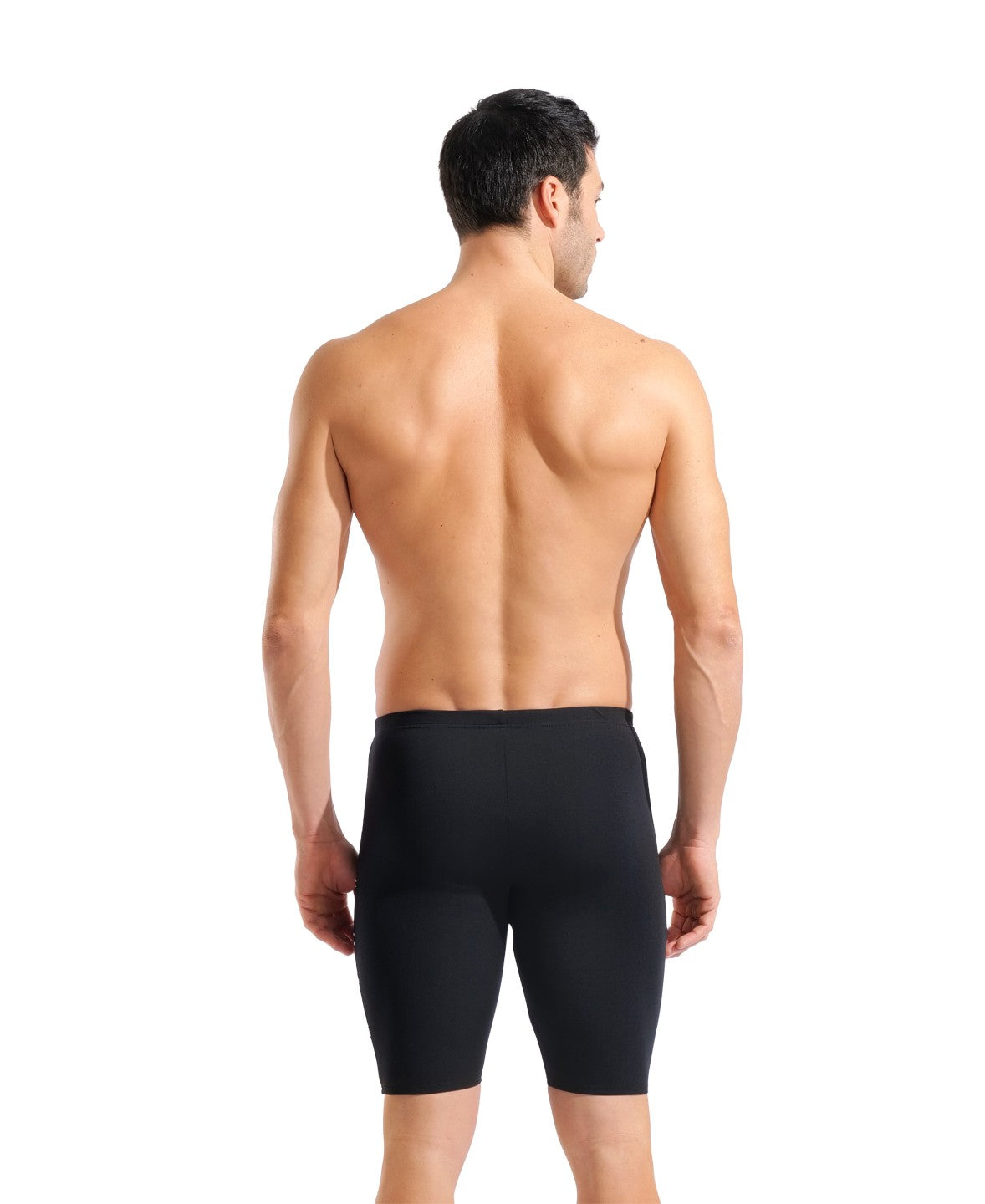 Arena Distortion Swim Jammer Black-White