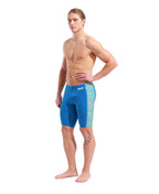 Arena Snakeskin Swim Jammer blue-cosmo/multi