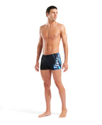 Arena Heren Placement Swim Short black/black-multi
