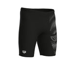 Arena Distortion Swim Jammer Black-White