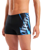 Arena Heren Placement Swim Short black/black-multi