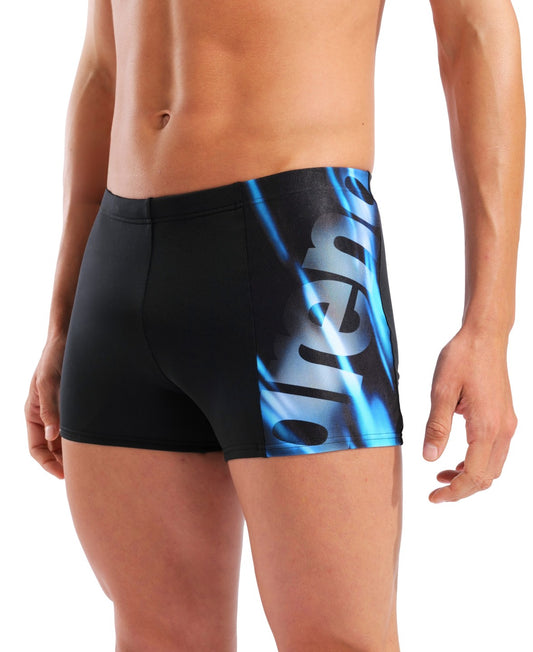 Arena Heren Placement Swim Short black/black-multi