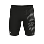Arena Distortion Swim Jammer Black-White