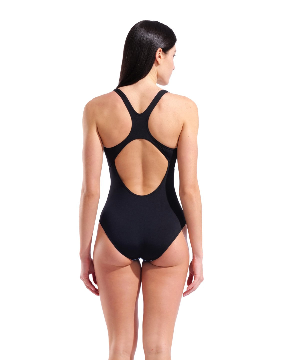 Arena Peacock swimsuit pro back Multi Green-black