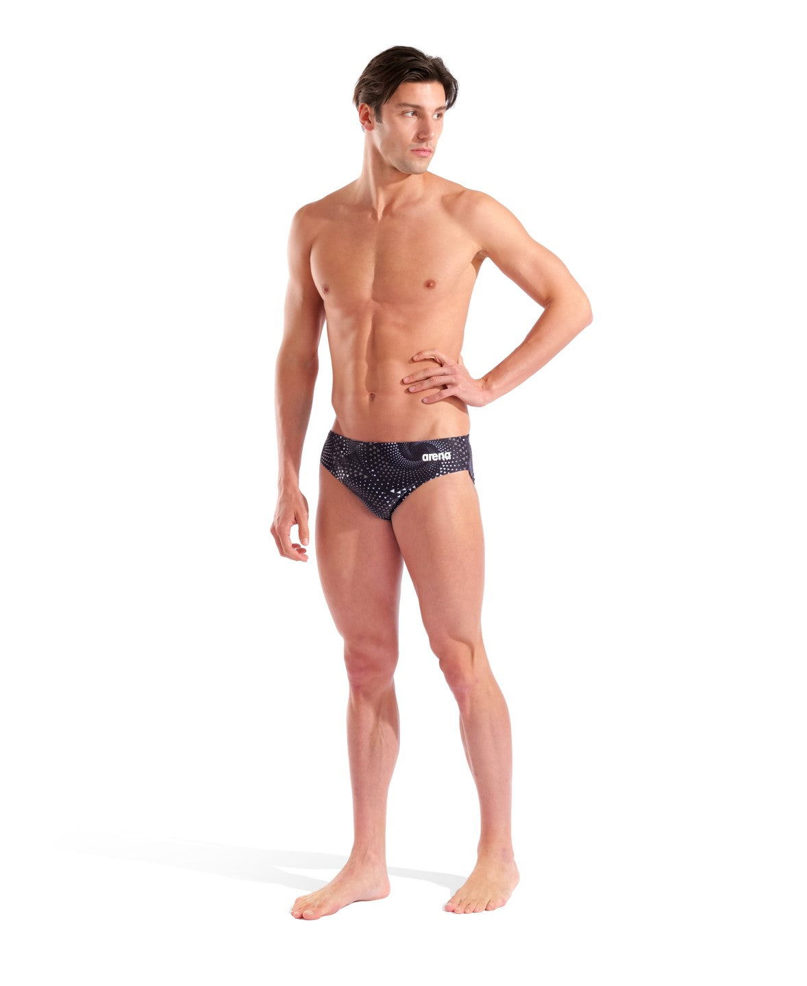 Arena fireflow swim briefs team black