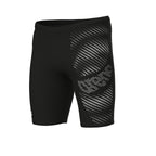 Arena Distortion Swim Jammer Black-White